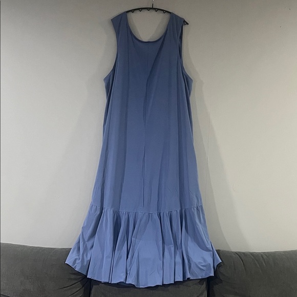 Eddie Bauer Light Blue Dress Size 2X - Picture 5 of 6